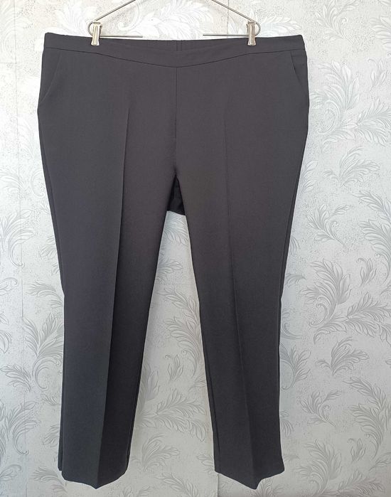 р 24/ євро 52 / 58-60 стильні базові офісні штани штани великі батал