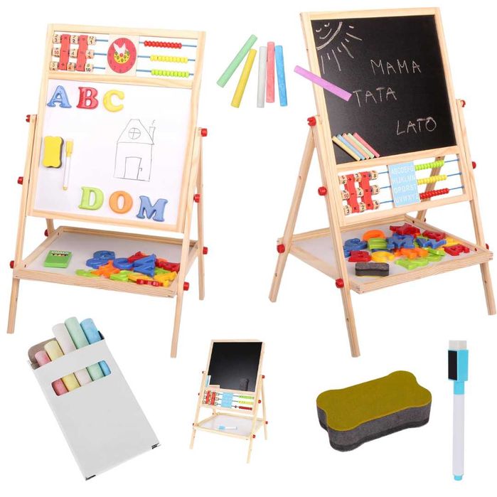 Tablica kredowa magnetyczna prezent dla dziecka święta pod choinkę