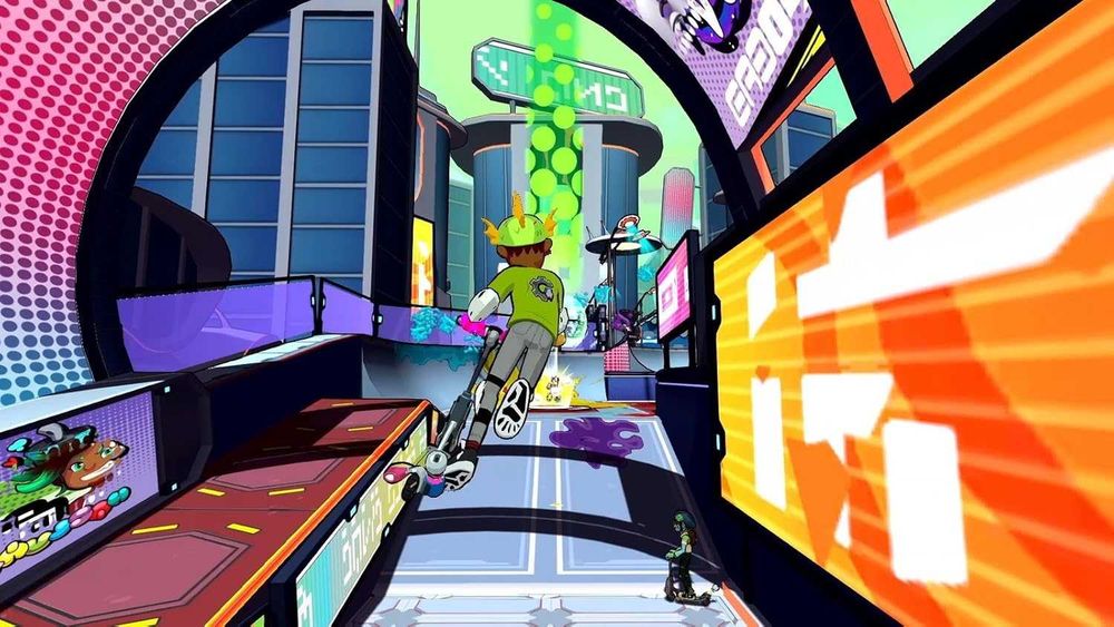 Crayola Scoot PS4 / PS5 - hulajnoga, gra sportowa dla dzieci