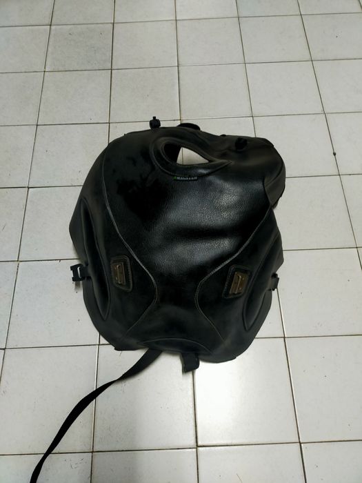 Capa deposito em pele motociclo
