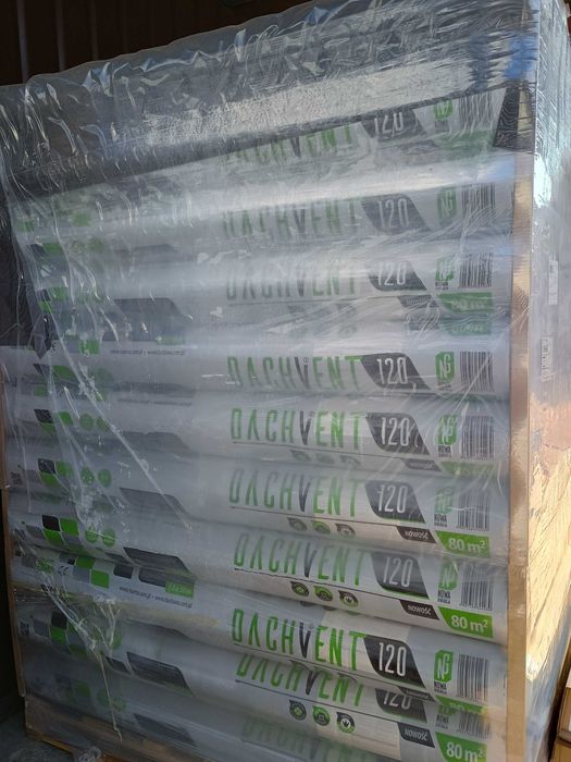 192zł=80m2 Membrana dachowa DACHVENT 120 NG+ Polska MARMA F-ra/paragon