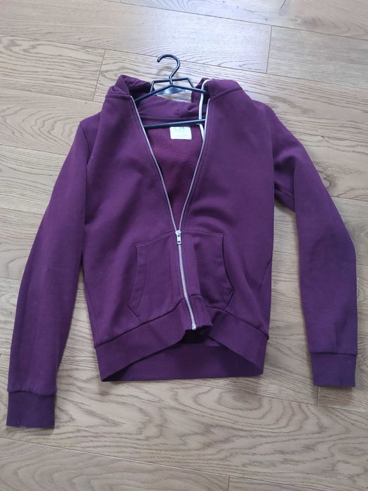 Bluza bordowa męska clockstyle