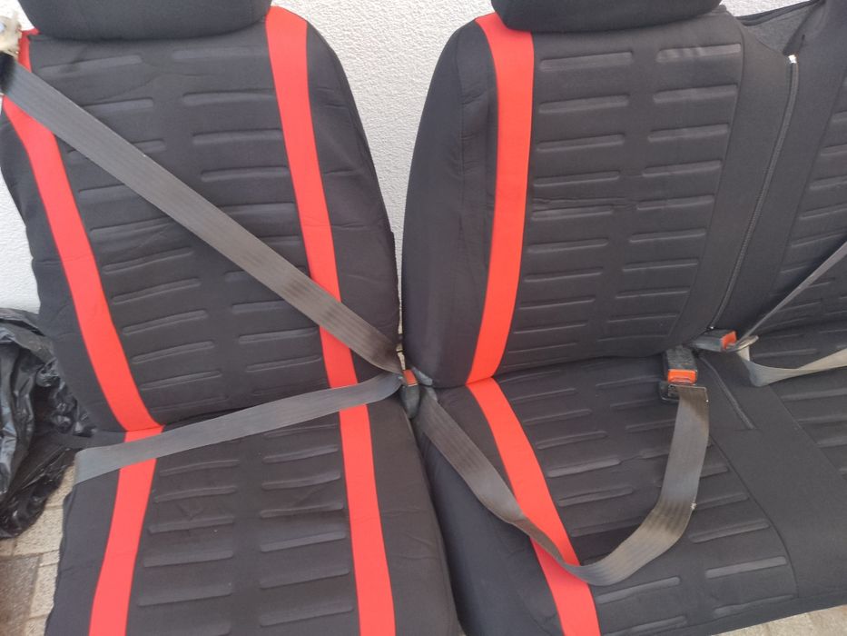 Drugi rząd siedzeń Mercedes Sprinter