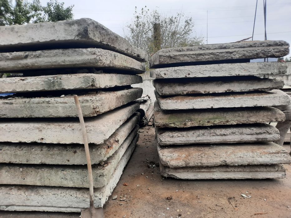 Продам плиты дорожные б/у 6×2; 3×1.5; 3×2;.