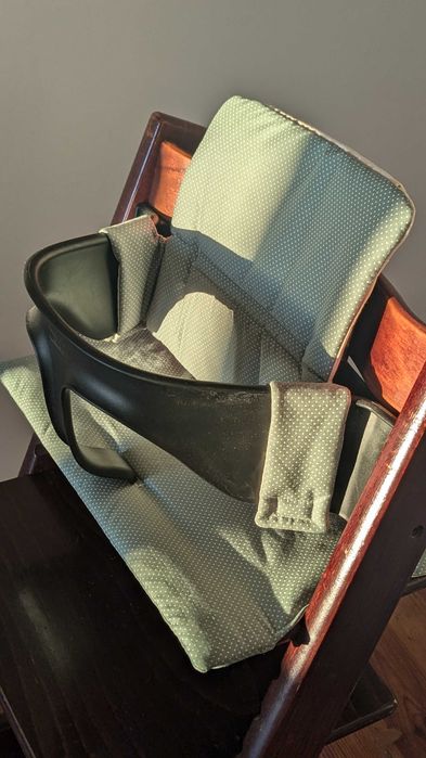 Stokke Tripp Trapp cadeira + baby set + almofada