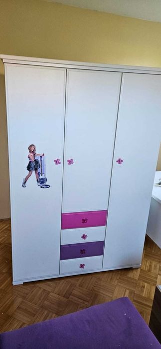 szafa dla dziewczynki