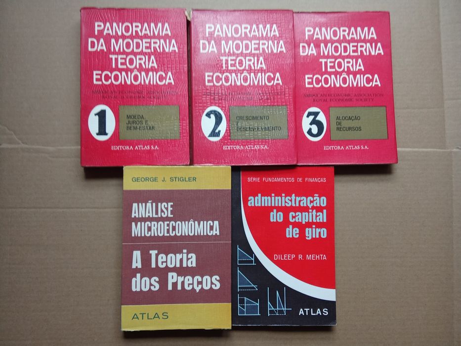 Livros de economia e gestão