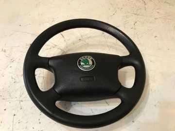 kierownica skoda oktavialub golf 4 z poduszką i obszywanie kierownic.