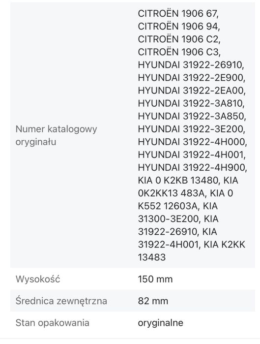 Filtr paliwa SCT ST6030