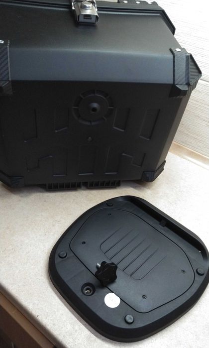 Кофр мото 45л универсальный мотоцикл багажник ABS пластик