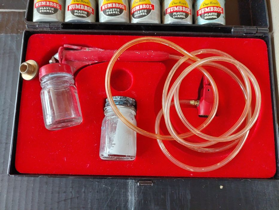 Міні аерограф з набором красок Humbrol AirBrush