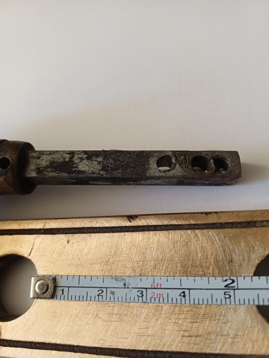 Klamka mosiężna prl