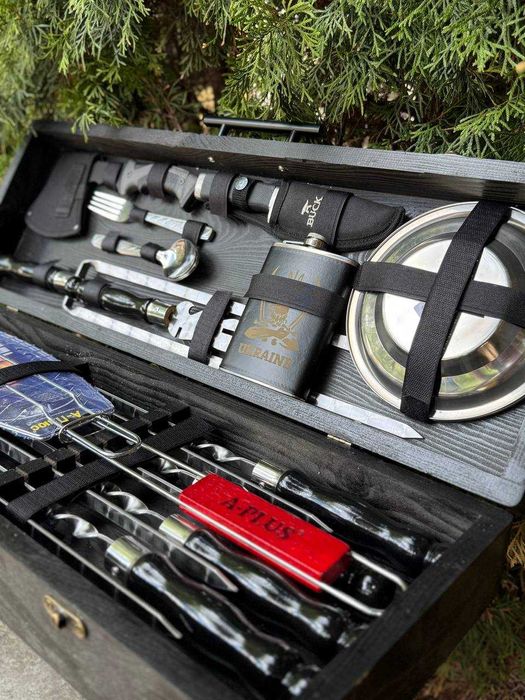 Крутой Набор шампуров на подарок тестю, мужу, брату, другу куму,