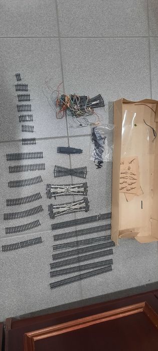 Рельсы сцепки стрелки ТТ 1:120 для железной дороги
