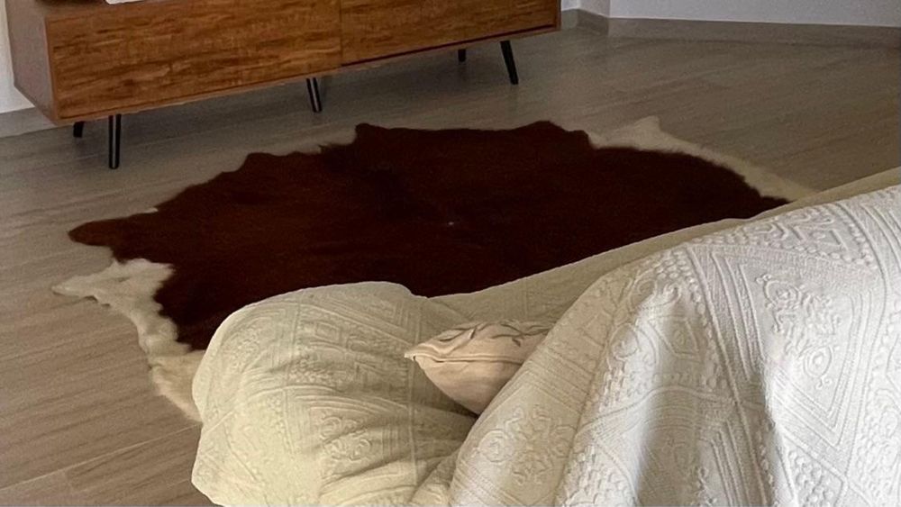 Tapete em couro de vaca genuíno - Ikea