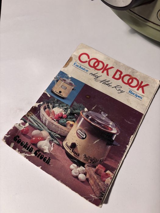 Panela de cozedura lenta vintage