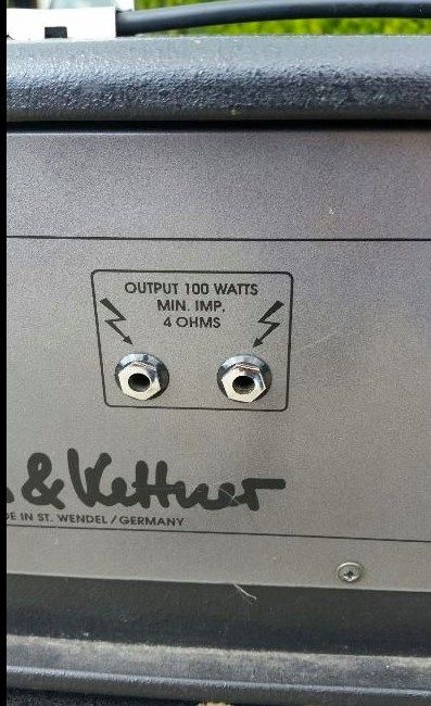 HUGHES&KETTNER VORTEX wzmacniacz gitarowy z kolumną - komplet