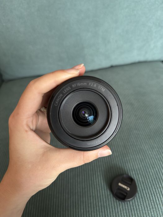 Lente canon rf 16 mm f 2.8