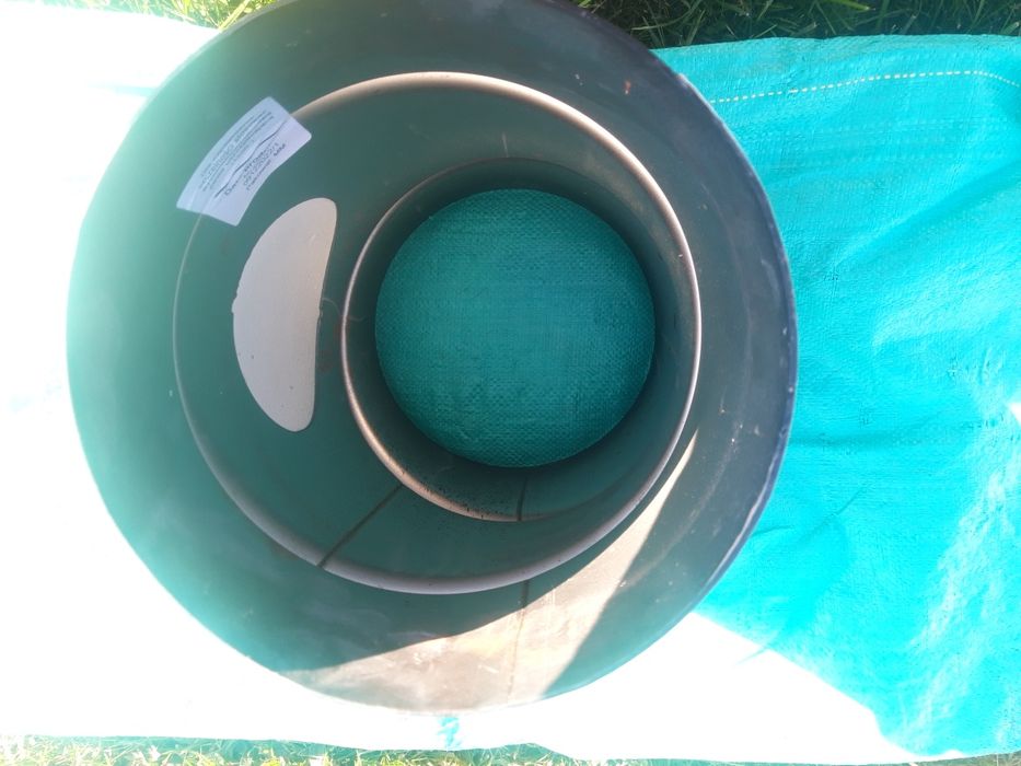 Kolano nastawne spalinowe Darco ,rury fi 200 fi 180