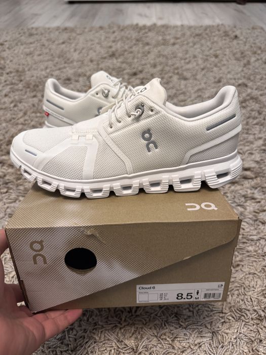 On Снікерcи Cloud 6 3MF10071200 Білий