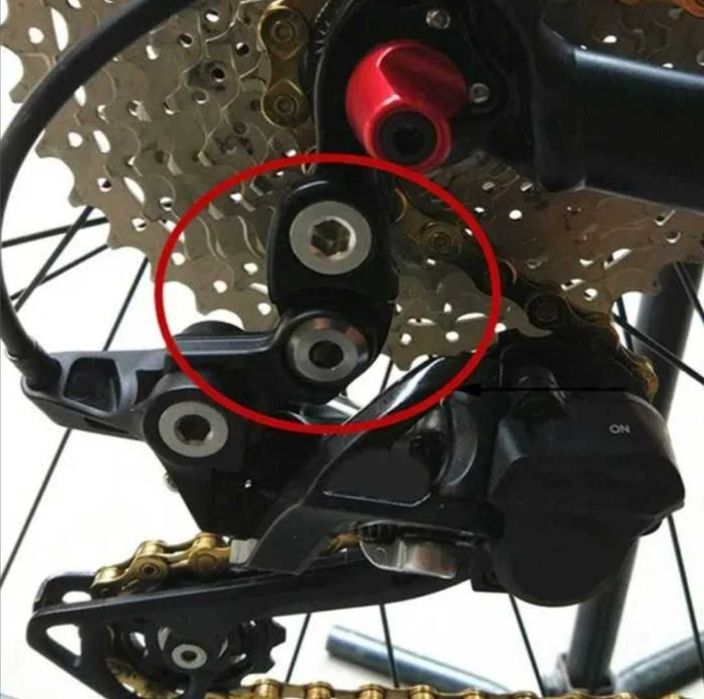 2 Types of Dropout Extension, Rear Derailleur Hanger Adapter64752187637250121