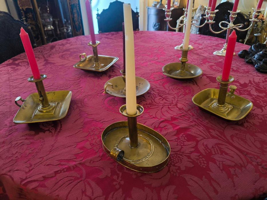 Conjunto de candelabros ingleses