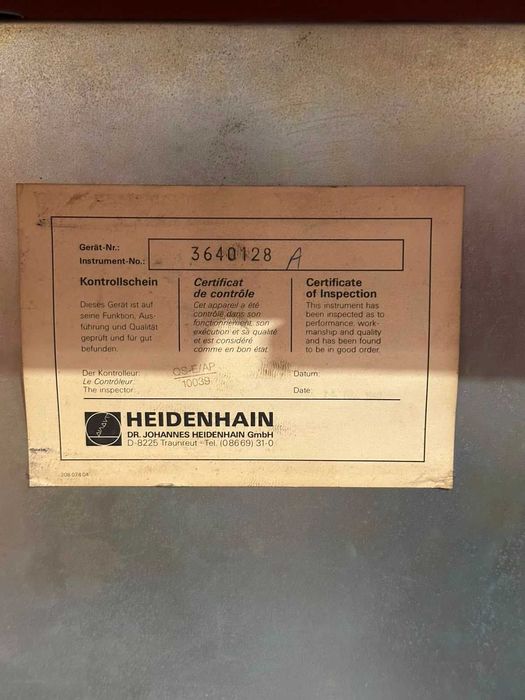 Hermle UWF 900 E | Heidenhain - Siemens