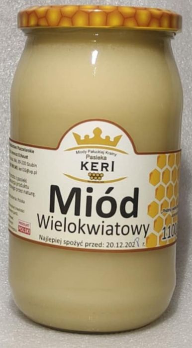 Miód wielokwiatowy 1,1 kg