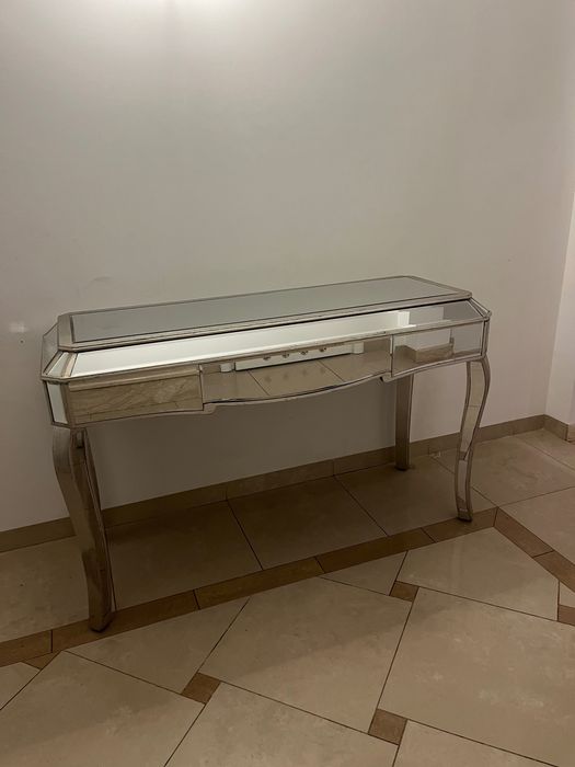 Konsola lustrzana glamour duza