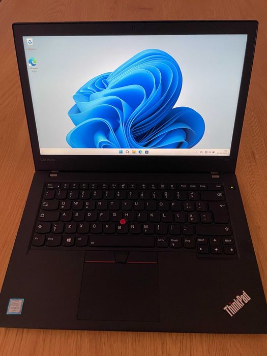 portátil Lenovo ThinkPad T470 em bom estado geral