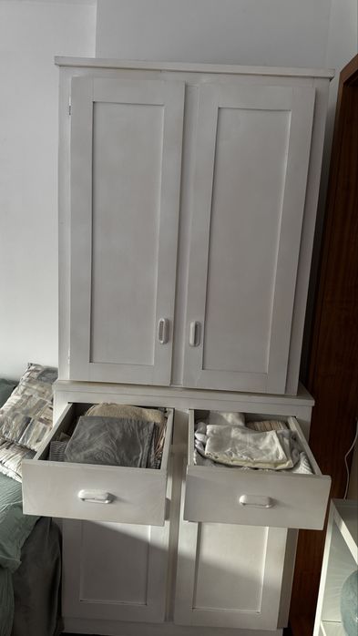 Móvel Branco Madeira
