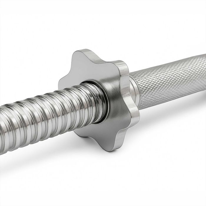 Gryf Prosty stalowy sztanga 150cm 25mm pełny gryf siłownia obciążenie