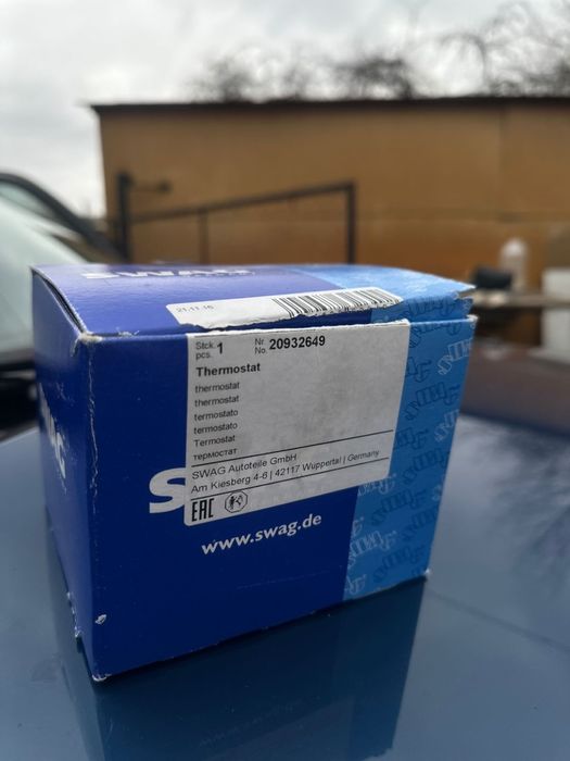 Термостат SWAG  до BMW