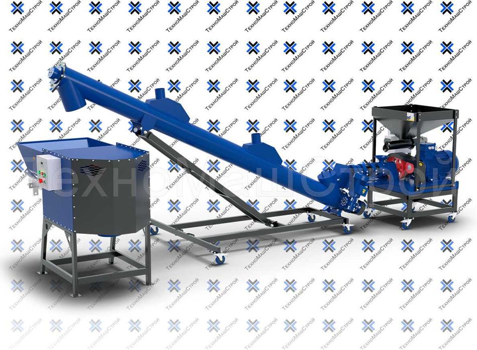 Лінія переробки сої 300кг за годину