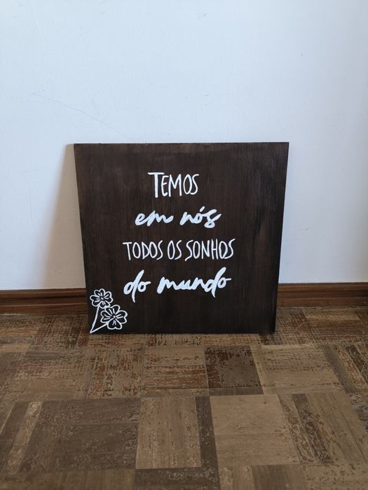 Quadro decorativo casamento