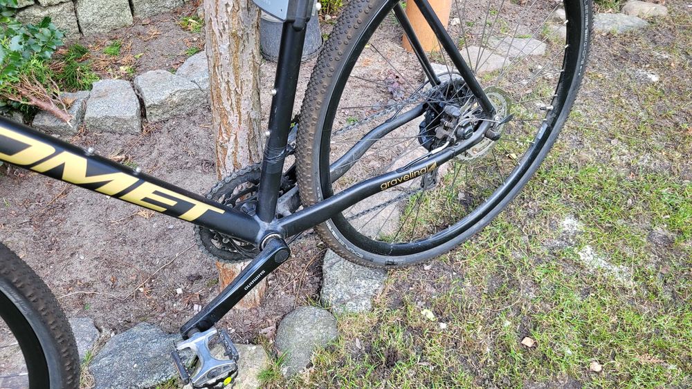 Rower Romet Aspre A1 czarno-złoty super stan!