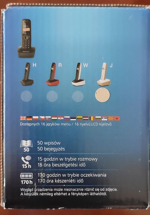 Telefon bezprzewodowy Panasonic