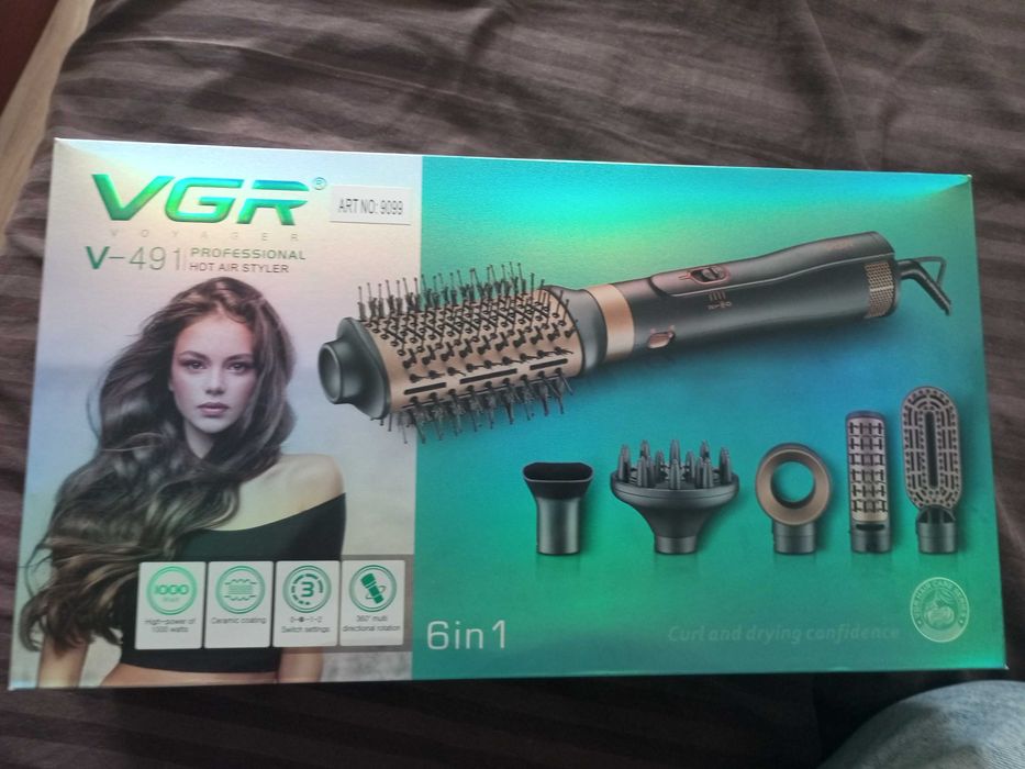 Фен-щітка VGR V-491 6 в 1