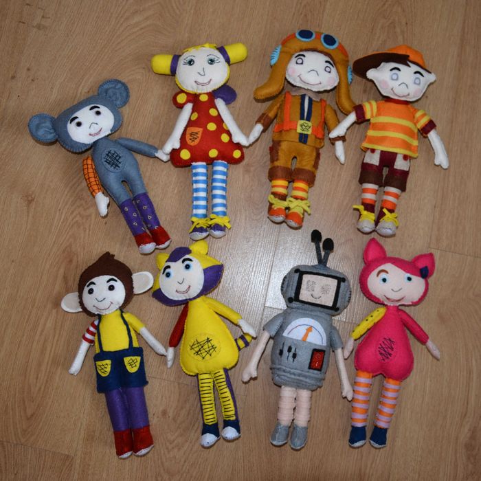 Кукутики  іграшки з фетру