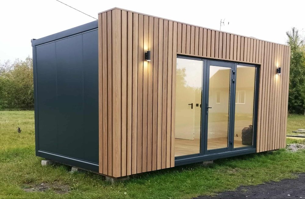 Pawilon handlowy biurowy WC 6x3 domek kontener