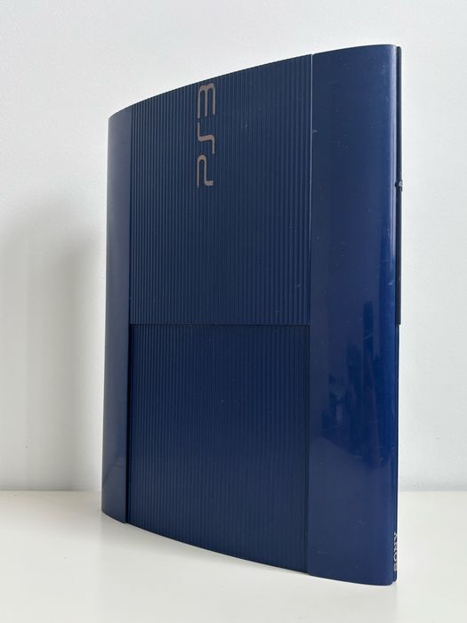 RZADKA Playstation 3 super slim 500GB Azurite Blue