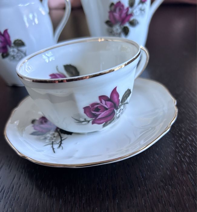 Serviço Café Vista Alegre antigo 15 peças - Novo  - Marca 32