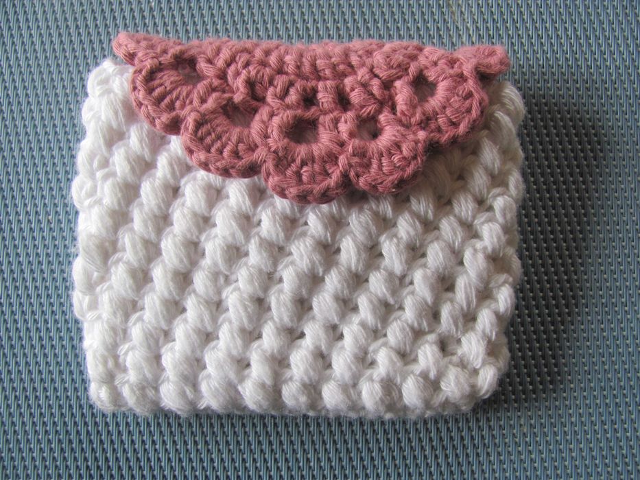 Porta-moedas / cartões artesanal