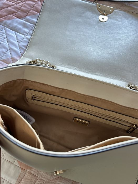 Mala bege guess tiracolo e ombro