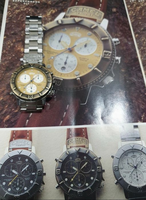 Relógio camel trophy