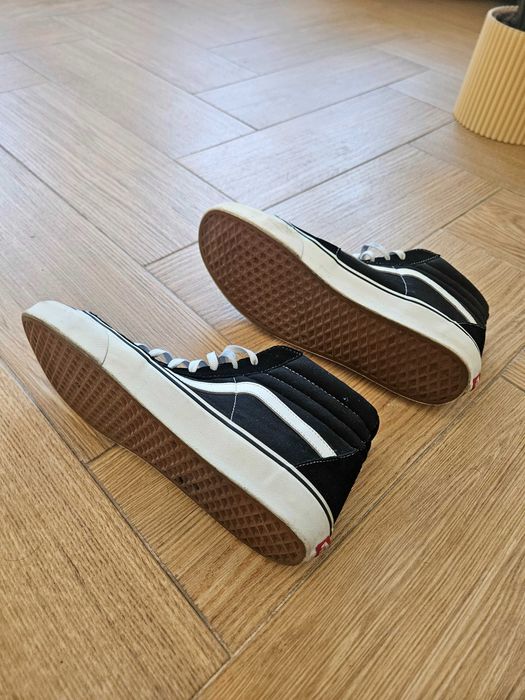 Vans old school preto cano alto 47