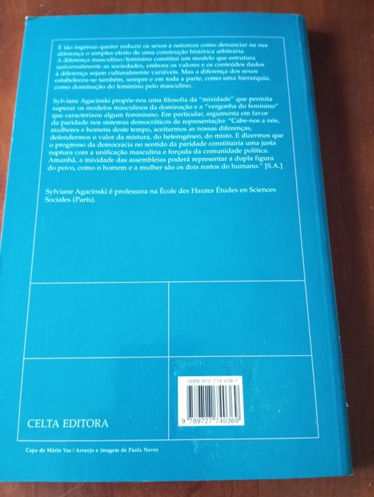 Política dos Sexos - Sylviane Agacinski