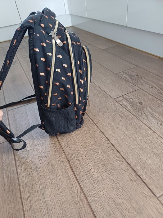 Plecak szkolny czarny dla dziewczynki Head.