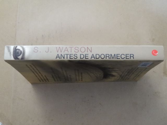 Antes de Adormecer de S.J. Watson - 1ª Edição