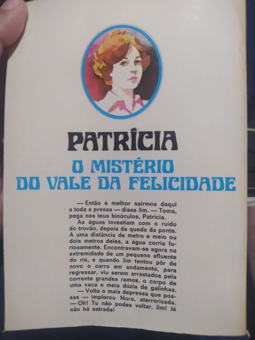 Patrícia o mistério do vale da felicidade livro juvenil